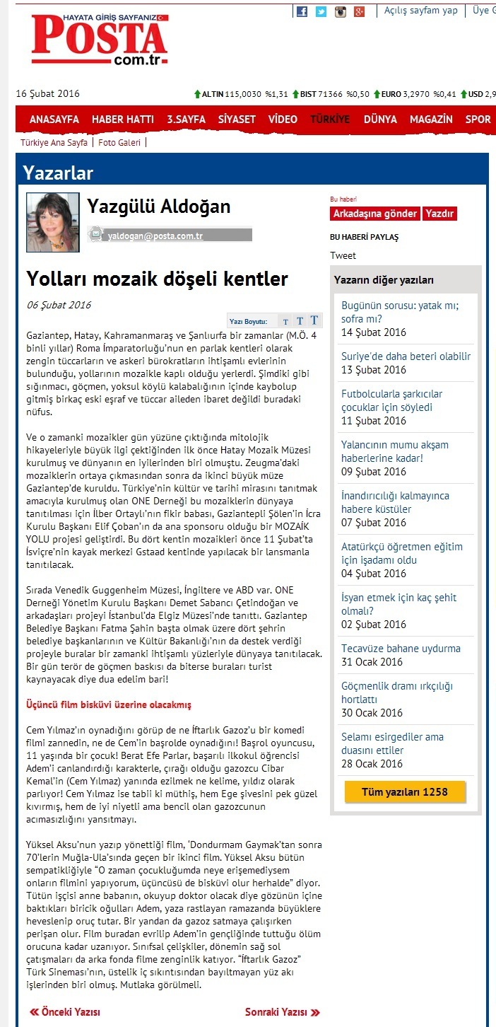www.posta.com.tr_2016-02-06